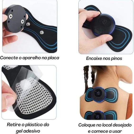 Massageador Portátil para Dores e Inchaços