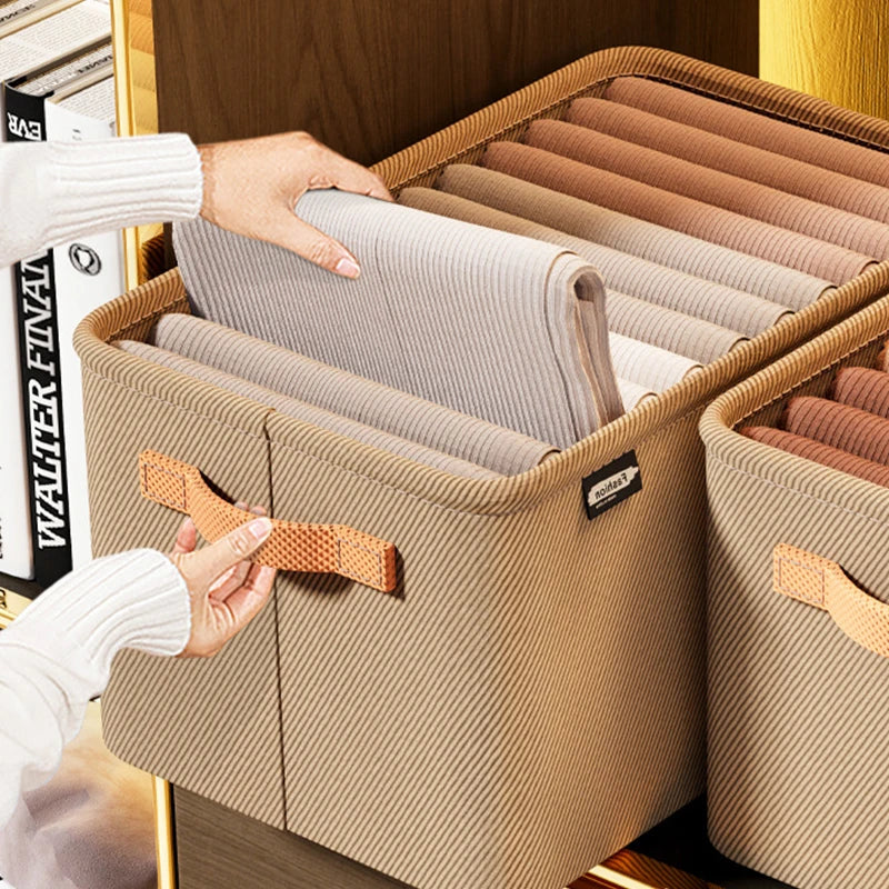 Organizador de Roupas Dobrável Luxe Box® (Compre 1 Leve 3)